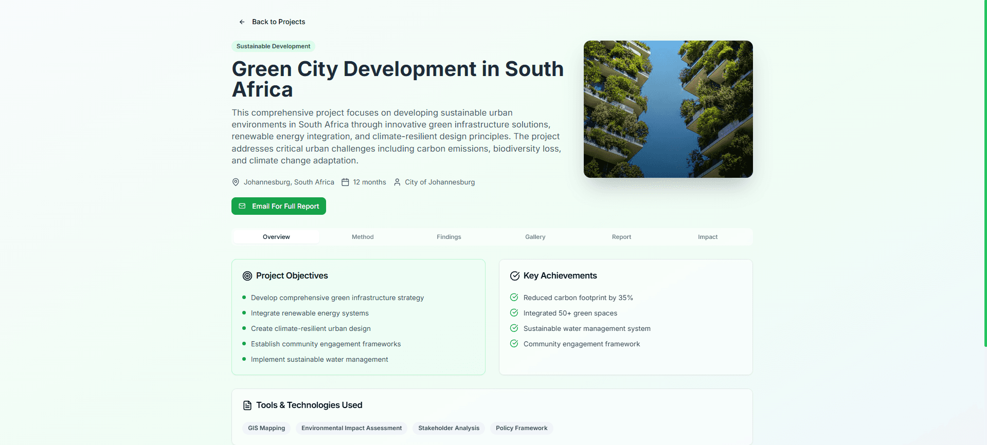 Urban Planner Portfolio screenshot 6